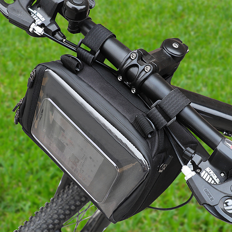 Touch Screen Bike Phone Bag Cycling Waterproof Phone Case Wallet Pouch Outdoor 20x8x10cm