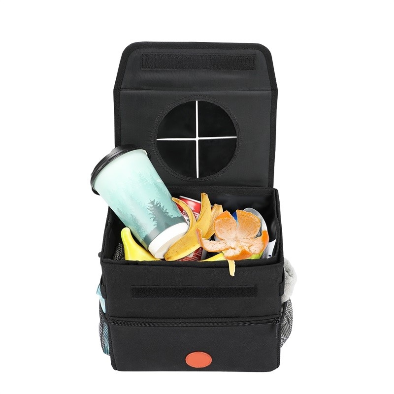 Car Hanging Storage Bag Organizer Leakproof Interior Car Trash Bag Garbage 9.5x5.5