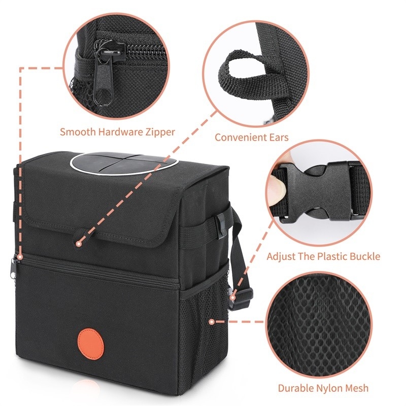 Car Hanging Storage Bag Organizer Leakproof Interior Car Trash Bag Garbage 9.5x5.5