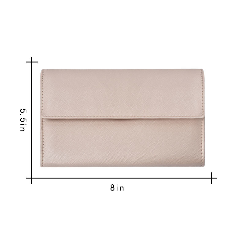 Makeup Jewelry Roll Up Travel Bag Organizer Case Small Holder Portable 8x5x1