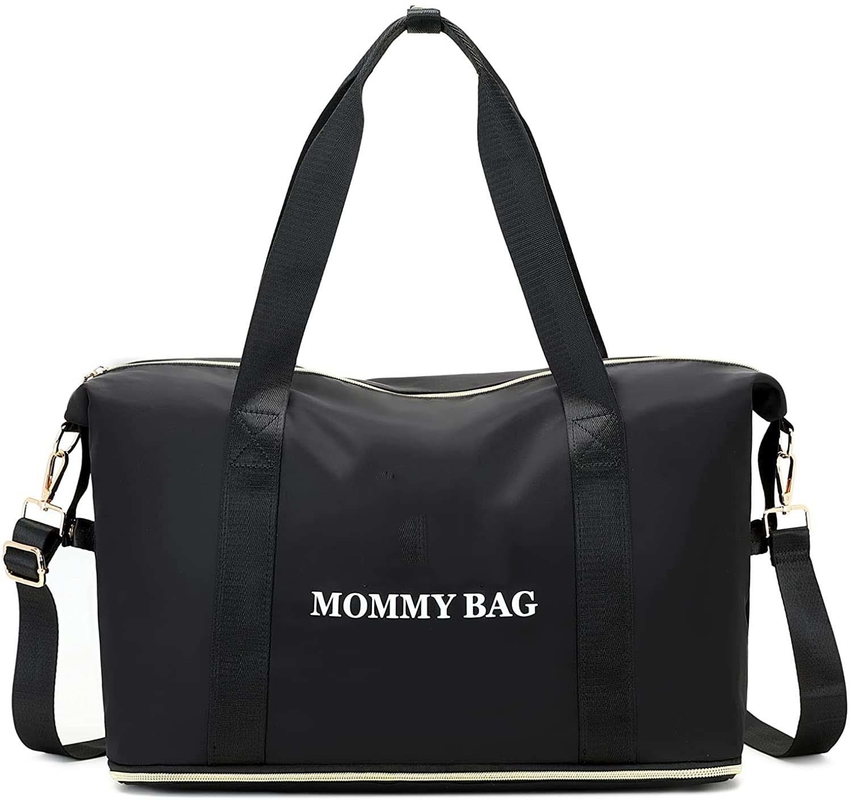 Soft Cute Diaper Tote Bags Small Insulated Bottle Pockets For Newborn Personalized