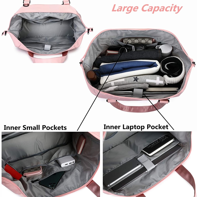 Big Duffel Travel Bag Carry On Luggage Girls Hospital 15 16 Inch 16X7.3X15.5