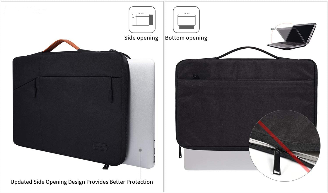 Hand Canvas Business Laptop Bags Tote Briefcase 10 Inch 11.6 Inch 21 Inch 22 Inch
