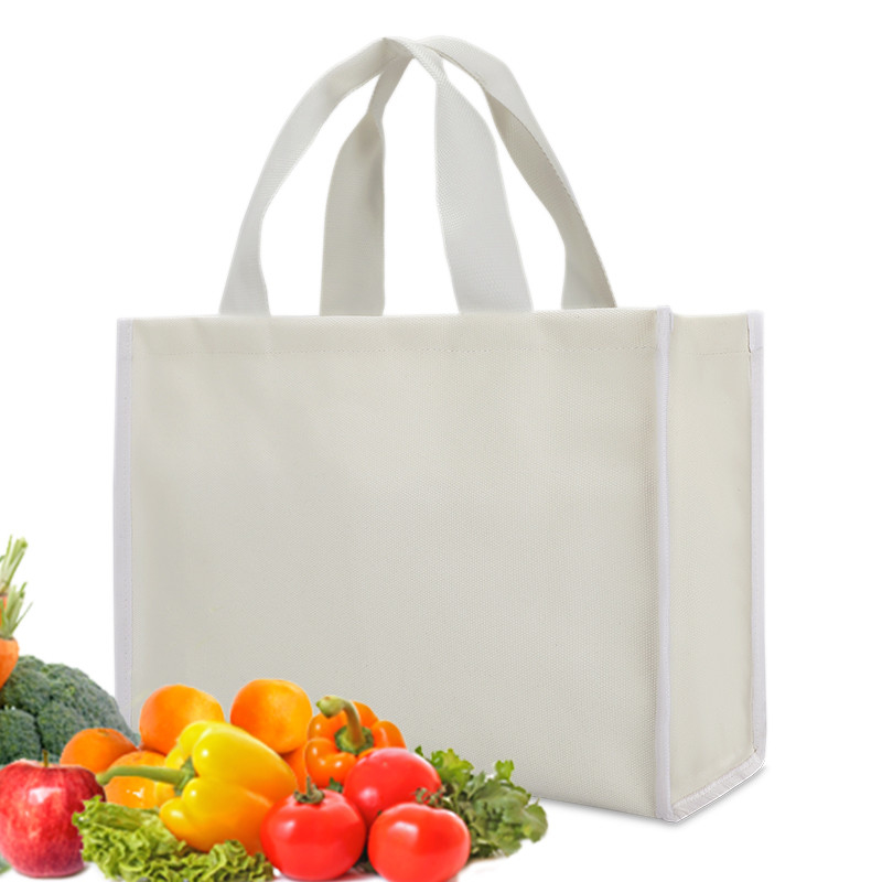 Canvas Tote Bag Eco Friendly Shopping Bags Retail Heavy Duty Thick Bottom 4x4x10