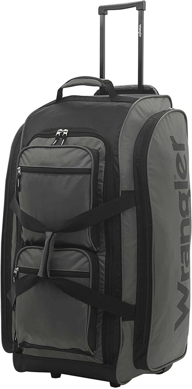 Xl  Women'S Rolling Travel Duffel Bags With Shoe Compartment 21 20 19 18 Inch