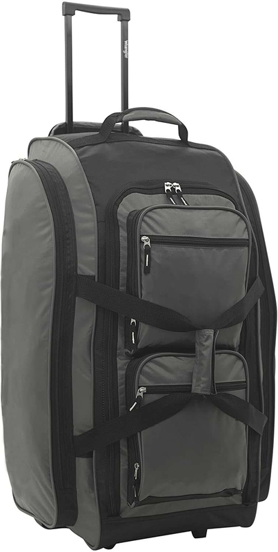 Xl  Women'S Rolling Travel Duffel Bags With Shoe Compartment 21 20 19 18 Inch