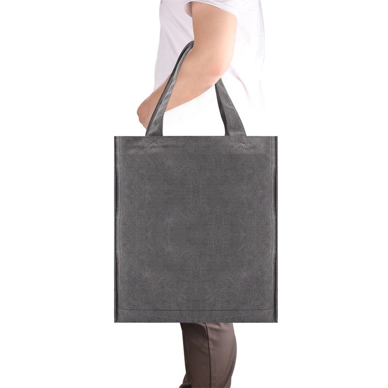 Reusable Eco Friendly Shopping Bags Tote Women'S Canvas Handbags Purses 13X3X16