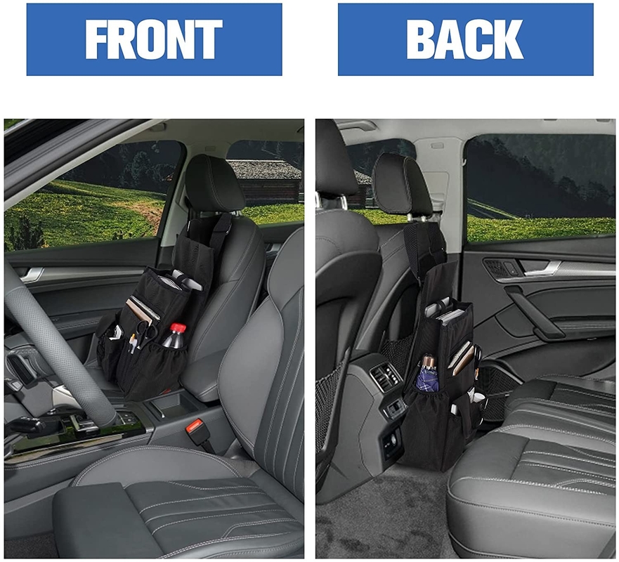 Car Trunk Organizer Bag Storage Front Backseat With Removable Cooler Bag 12.8X4.7X17.2