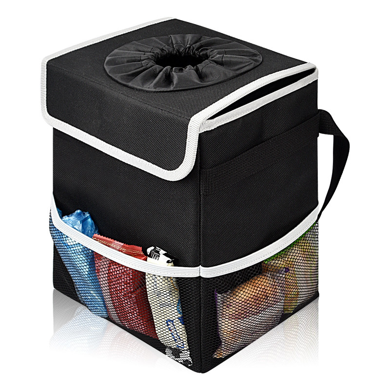 Grocery Car Organizer Bags Waterproof Truck Bed Storage Bag Box Can Bin 8x6x10