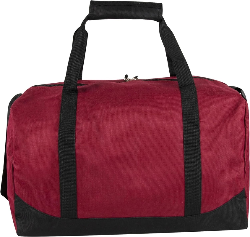 30 Liter 17 Inch Canvas Weekender Overnight Bag Travel Carry On Shoulder Bag Tote