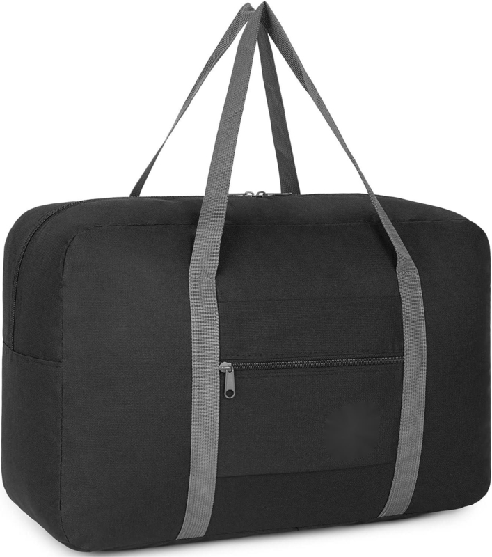 Large Size Airline Underseat Foldable Carry On Luggage Bag Duffel Travel Bag For Women
