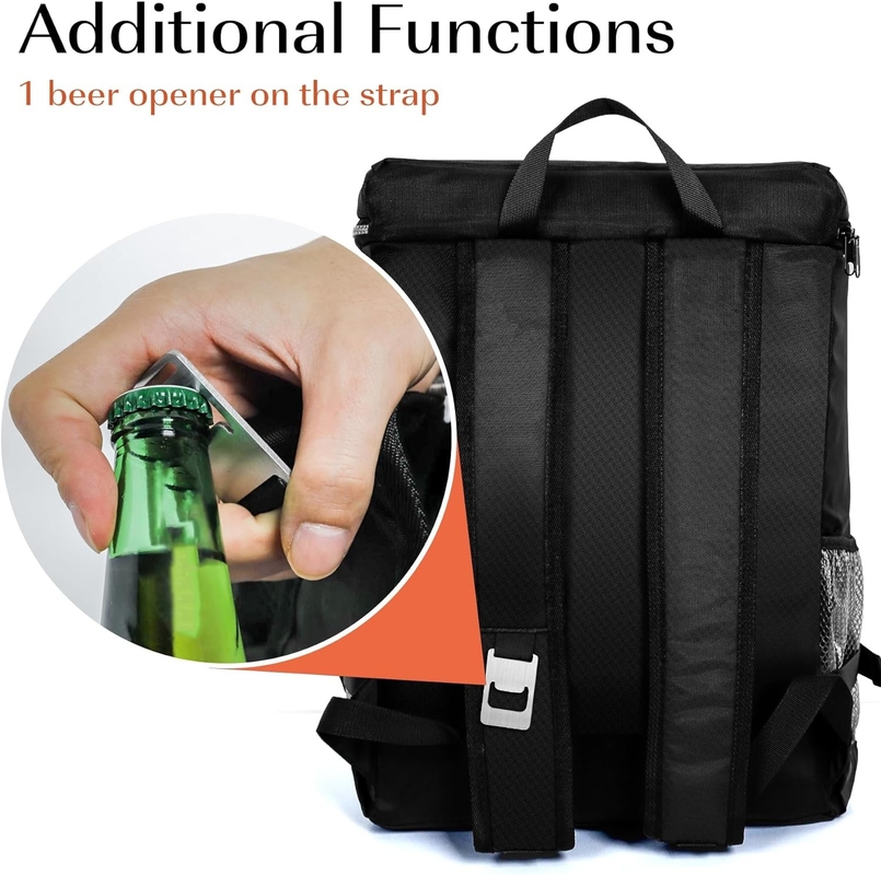 Lightweight Insulated Portable Cooler Bag Water-Resistant For Picnic Camping Beach Hiking BBQ