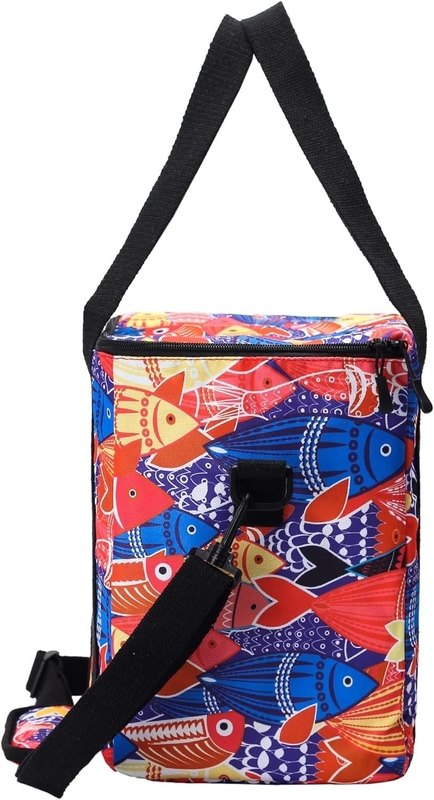 Portable Collapsible Insulated Bag Cooler Waterproof Lightweight Large Soft With Padded Shoulder Strap