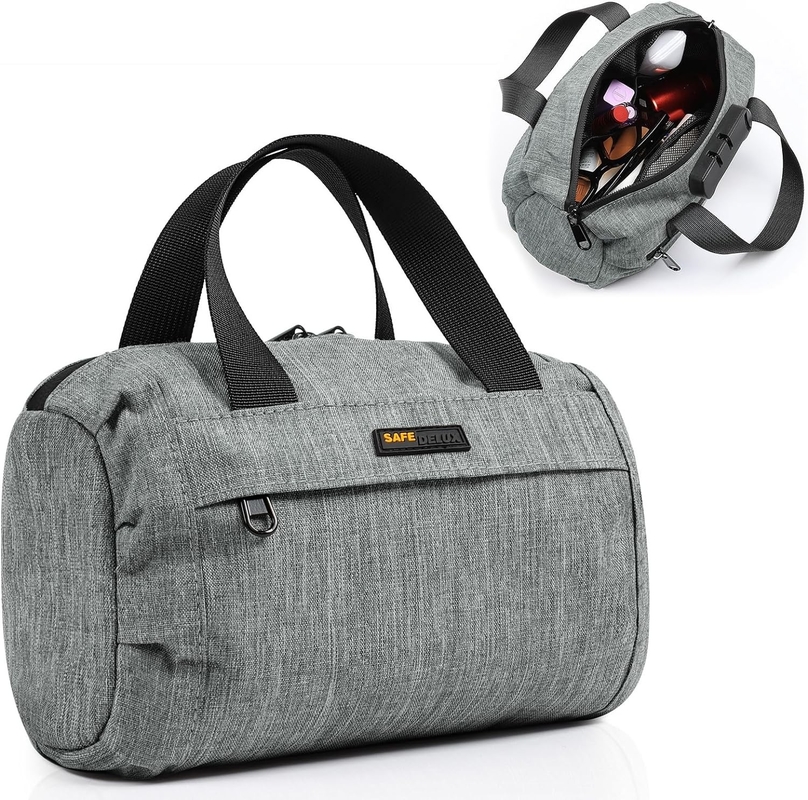 Great Gifts Carbon Lined Container Activated Charcoal Boston Custom Travel Smell Proof Bag with Combination Lock