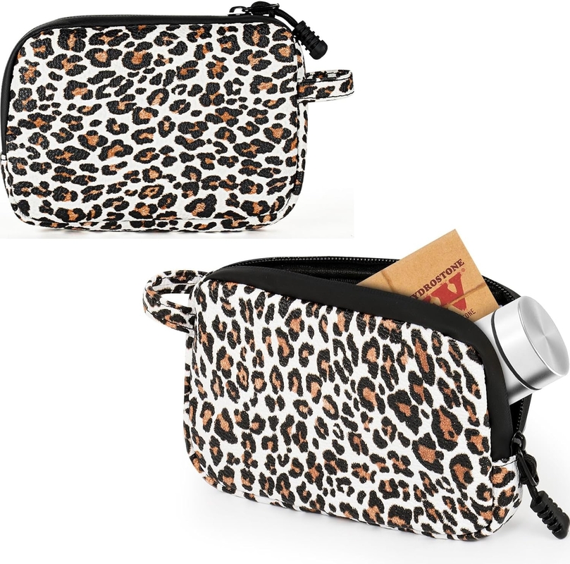 Durable Medicine Carbon Lined Odor Proof Odorless Smoking Pipe Stash Storage Custom Travel Smell Proof Bag