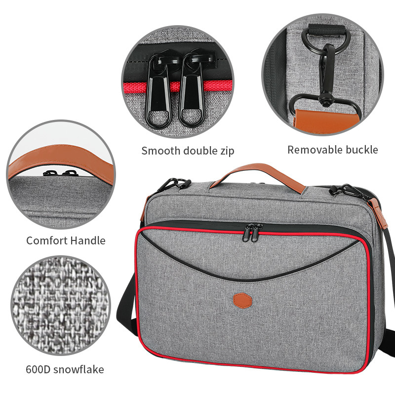 2024 New Large Capacity Water Proof Computer Laptop Custom Travel Bag with Shoulder Strap for Men Women