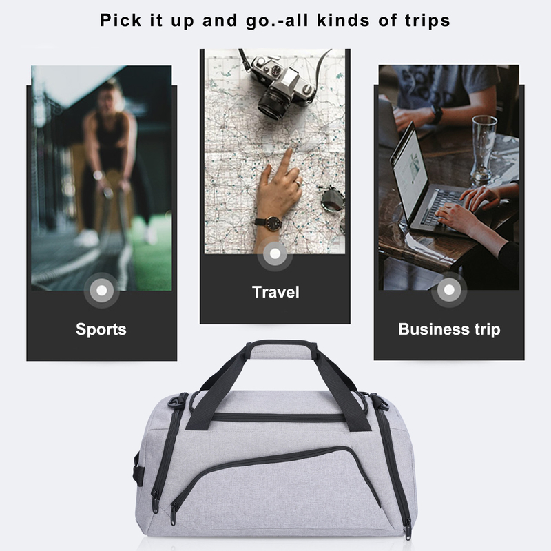 130l 120l 115l 110l 100l Xl Womens Large Duffel Travel Bag With Trolley Sleeve 50x20x24CM