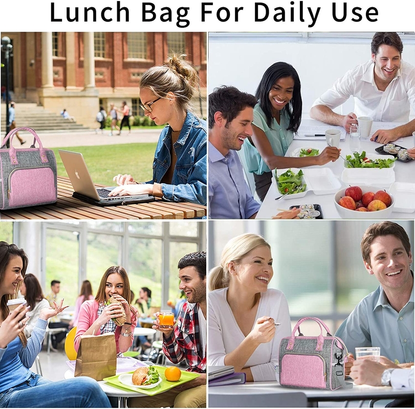 12 Pack 6 Pack Insulated Cooler Bag For Breast Milk Lunch Daily 11x6x10