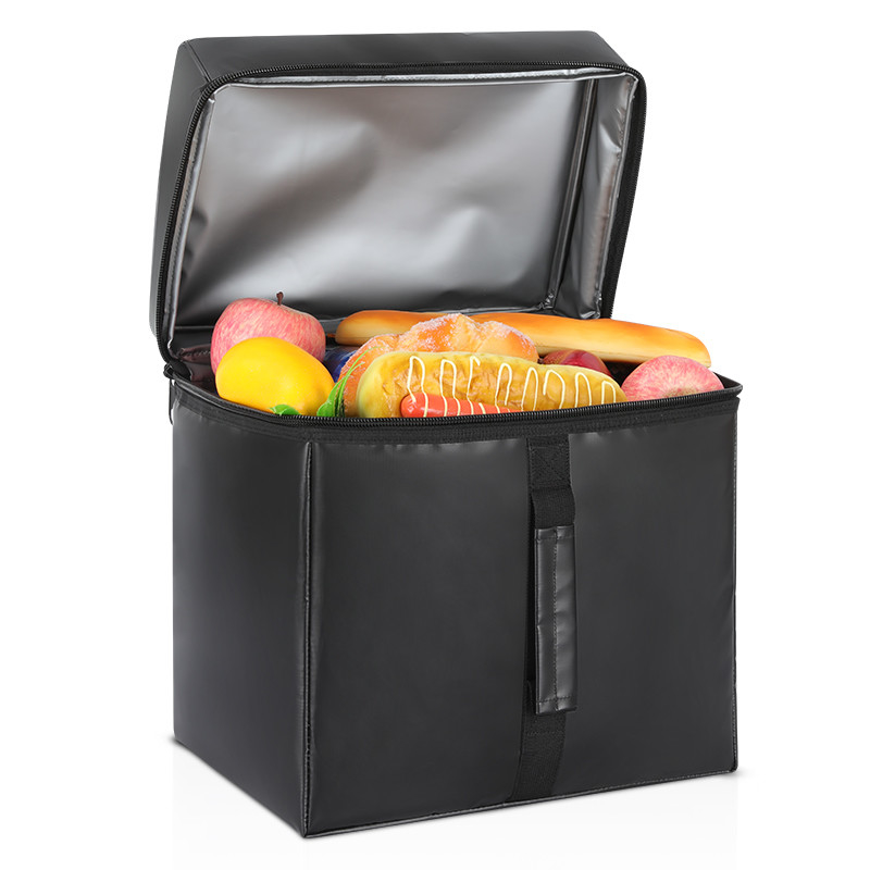 Grocery Shopping Insulated Thermal Cooler Bag For Ice Cream Pizza 11.8 Inch
