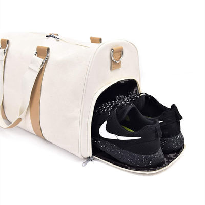 Cream Travel Carry On Duffel Bags Plane 22 Inch 24 Inch 20X11X9 Inch